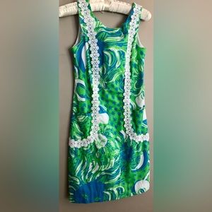 LILLY PULITZER Casey Shift Limeade Dress  Size 00